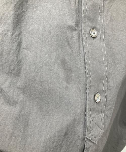 HAVERSACK（ハバーサック）HAVERSACK (ハバーサック) 別注丸襟シャツ グレー サイズ:Lの古着・服飾アイテム