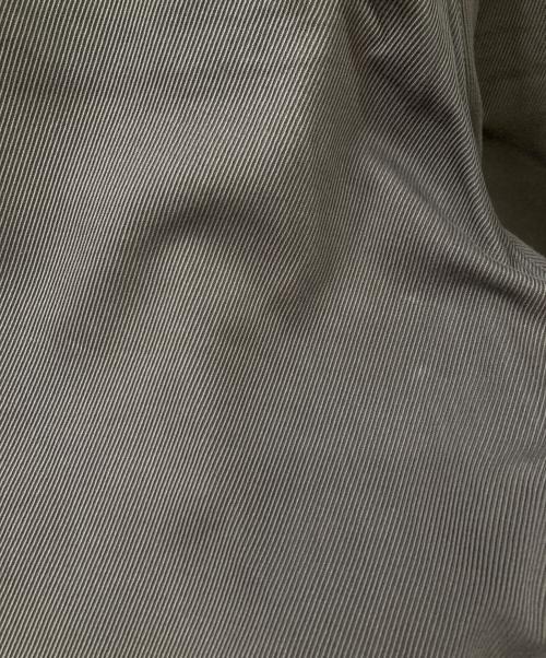 Graphpaper（グラフペーパー）Graphpaper (グラフペーパー) HARD TWILL TWO TUCK PANTS ブラウン サイズ:2の古着・服飾アイテム