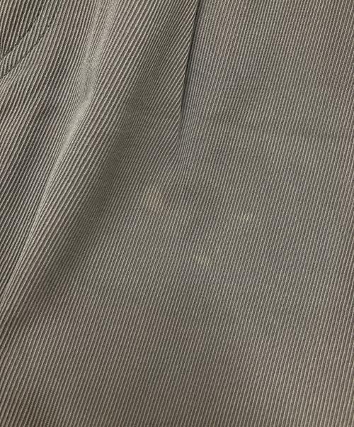 Graphpaper（グラフペーパー）Graphpaper (グラフペーパー) HARD TWILL TWO TUCK PANTS ブラウン サイズ:2の古着・服飾アイテム