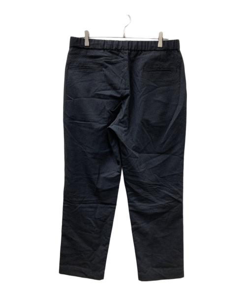 vainl archive（ヴァイナルアーカイブ）VAINL ARCHIVE (ヴァイナルアーカイブ) 千鳥柄パンツ ブラック×ネイビー サイズ:XLの古着・服飾アイテム