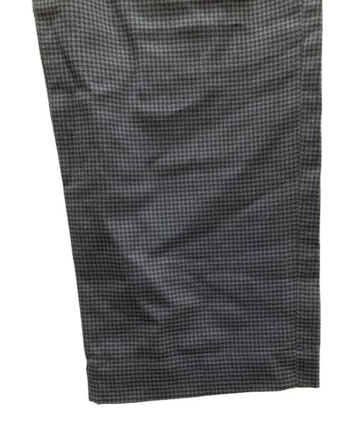 vainl archive（ヴァイナルアーカイブ）VAINL ARCHIVE (ヴァイナルアーカイブ) 千鳥柄パンツ ブラック×ネイビー サイズ:XLの古着・服飾アイテム