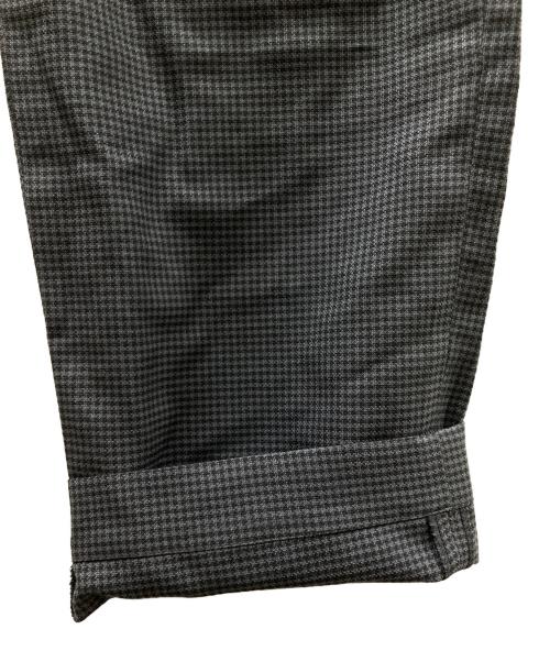 vainl archive（ヴァイナルアーカイブ）VAINL ARCHIVE (ヴァイナルアーカイブ) 千鳥柄パンツ ブラック×ネイビー サイズ:XLの古着・服飾アイテム