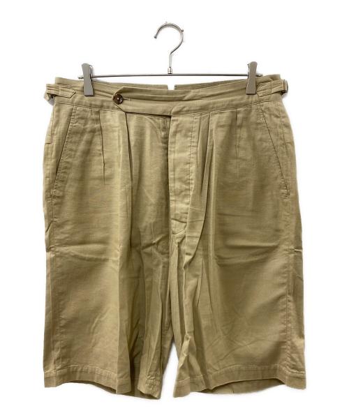 KAPTAIN SUNSHINE（キャプテンサンシャイン）KAPTAIN SUNSHINE (キャプテンサンシャイン) Riviers Short Finx Cotton Tropical Panama ハーフパンツ ベージュ サイズ:32の古着・服飾アイテム