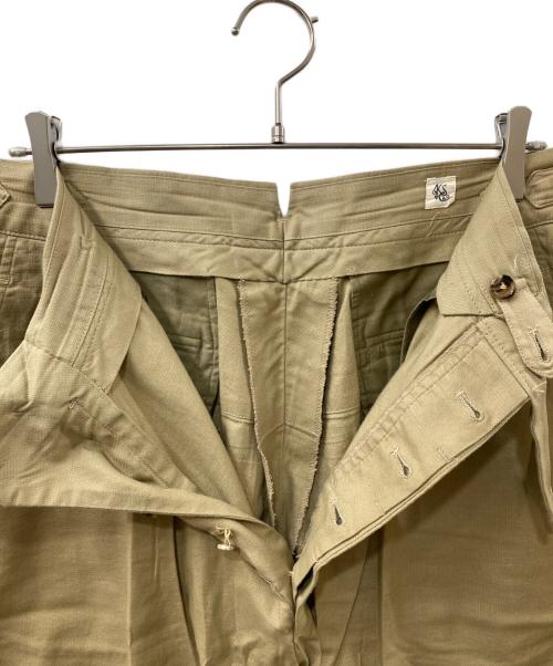 KAPTAIN SUNSHINE（キャプテンサンシャイン）KAPTAIN SUNSHINE (キャプテンサンシャイン) Riviers Short Finx Cotton Tropical Panama ハーフパンツ ベージュ サイズ:32の古着・服飾アイテム