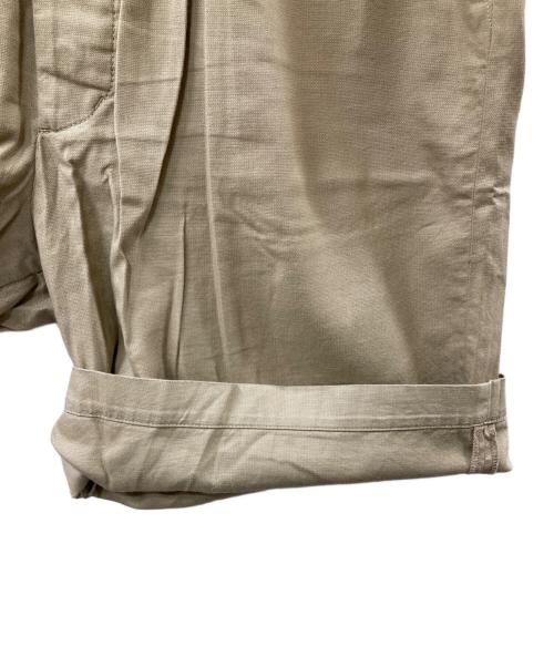 KAPTAIN SUNSHINE（キャプテンサンシャイン）KAPTAIN SUNSHINE (キャプテンサンシャイン) Riviers Short Finx Cotton Tropical Panama ハーフパンツ ベージュ サイズ:32の古着・服飾アイテム