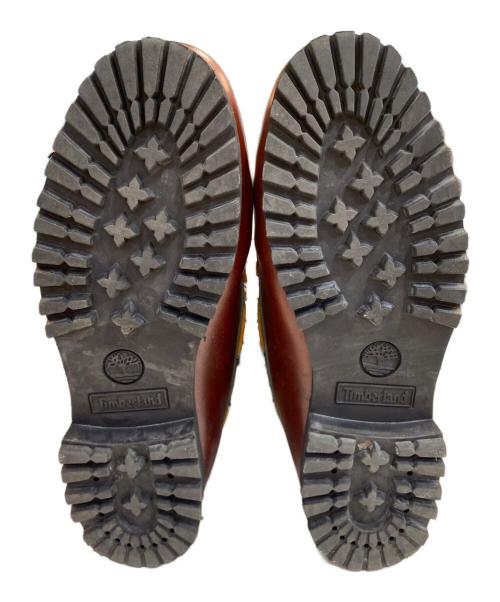 Timberland（ティンバーランド）Timberland (ティンバーランド) BEAMS (ビームス) 別注7eye classic lug ブーツ/７アイズクラシックブーツ レッド×グリーン サイズ:26cmの古着・服飾アイテム