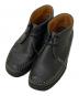 PADMORE&BARNES（パドモア&バーンズ）の古着「ステッチモカシンレザーブーツ」｜ブラック