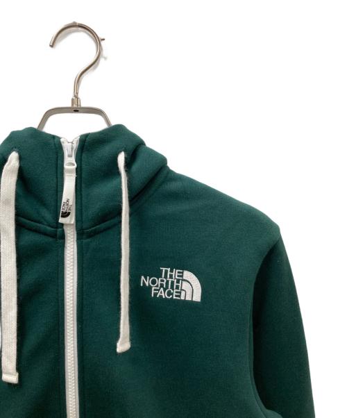 THE NORTH FACE（ザ ノース フェイス）THE NORTH FACE (ザ ノース フェイス) REARVIEW FULLZIP HOODIE グリーン サイズ:XSの古着・服飾アイテム