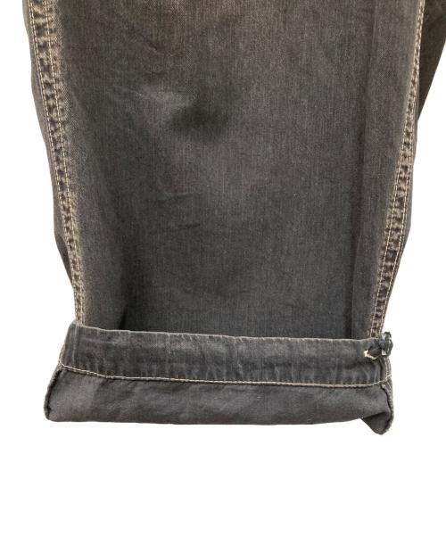 MIHARA YASUHIRO（ミハラヤスヒロ）MIHARA YASUHIRO (ミハラヤスヒロ) Denim Baker Pants ブラック サイズ:46の古着・服飾アイテム