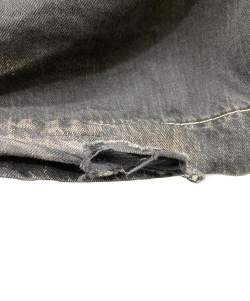 MIHARA YASUHIRO（ミハラヤスヒロ）MIHARA YASUHIRO (ミハラヤスヒロ) Denim Baker Pants ブラック サイズ:46の古着・服飾アイテム