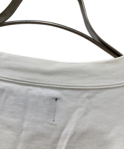 myne（マイン）MYNE (マイン) Jersey Football Long Sleeve T-shirt ホワイト サイズ:Lの古着・服飾アイテム