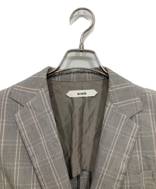 Venit（ヴェニット）venit (ヴェニット) テーラードジャケット ベージュ サイズ:38の古着・服飾アイテム