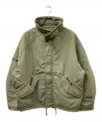 NEIGHBORHOODネイバーフッド）の古着「THUNDERSTRUCK ER JKT」｜オリーブ