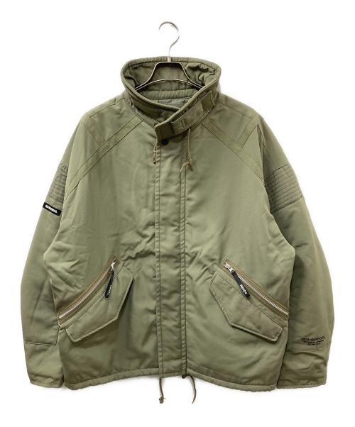 NEIGHBORHOOD（ネイバーフッド）NEIGHBORHOOD (ネイバーフッド) THUNDERSTRUCK ER JKT オリーブ サイズ:Lの古着・服飾アイテム