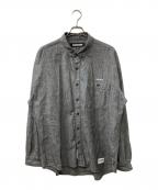 NEIGHBORHOODネイバーフッド）の古着「CHAMBRAY BD SHIRT LS」｜グレー
