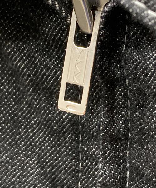 NEIGHBORHOOD（ネイバーフッド）NEIGHBORHOOD (ネイバーフッド) WASHED LW DENIM ZIP JACKET ブラック サイズ:XLの古着・服飾アイテム