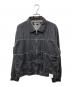 NEIGHBORHOOD（ネイバーフッド）の古着「WASHED LW DENIM ZIP JACKET」｜ブラック