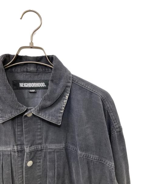 NEIGHBORHOOD（ネイバーフッド）NEIGHBORHOOD (ネイバーフッド) コーデュロイジャケット ブラック サイズ:XLの古着・服飾アイテム