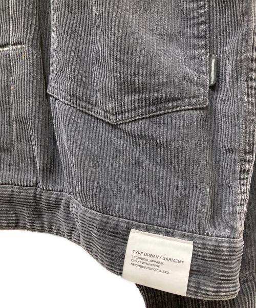NEIGHBORHOOD（ネイバーフッド）NEIGHBORHOOD (ネイバーフッド) コーデュロイジャケット ブラック サイズ:XLの古着・服飾アイテム