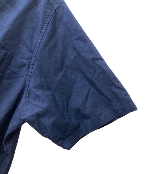 WIND AND SEA（ウィンダンシー）WIND AND SEA (ウィンダンシー) リネンオープンカラーシャツ ネイビー サイズ:Ｌの古着・服飾アイテム