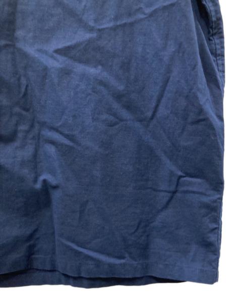 WIND AND SEA（ウィンダンシー）WIND AND SEA (ウィンダンシー) リネンオープンカラーシャツ ネイビー サイズ:Ｌの古着・服飾アイテム