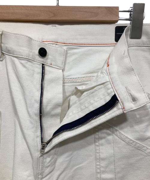 DIESEL（ディーゼル）DIESEL (ディーゼル) ダブルニーパンツ ホワイト サイズ:W32L30の古着・服飾アイテム