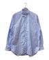 HAVERSACK（ハバーサック）の古着「〈別注〉丸襟シャツ MEN」｜ブルー