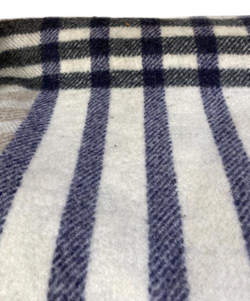 HERMES（エルメス）HERMES (エルメス) ウールブランケット ベージュの古着・服飾アイテム