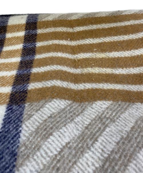 HERMES（エルメス）HERMES (エルメス) ウールブランケット ベージュの古着・服飾アイテム