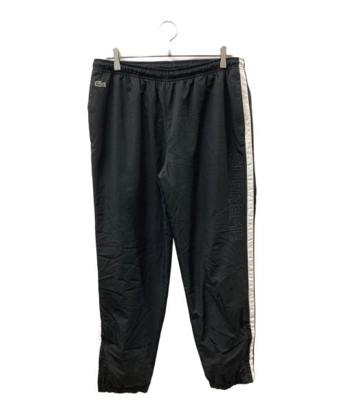LACOSTE（ラコステ）LACOSTE (ラコステ) SUPREME (シュプリーム) ナイロンパンツ ブラック サイズ:Mの古着・服飾アイテム