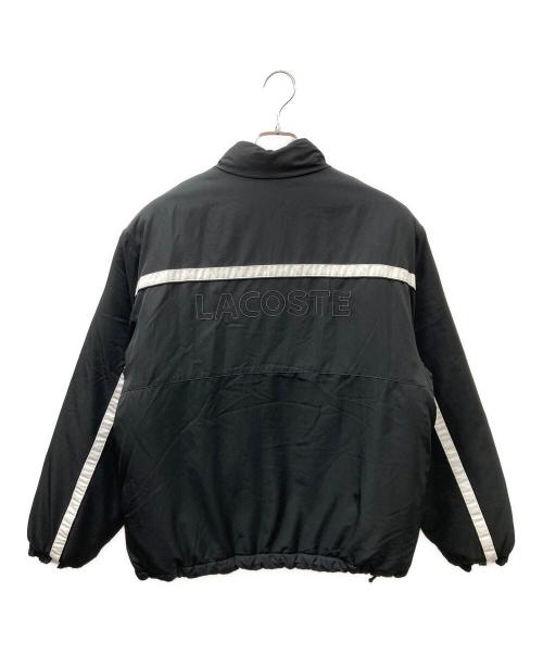 LACOSTE（ラコステ）LACOSTE (ラコステ) Supreme (シュプリーム) Puffy half zip pullover ブラック サイズ:Mの古着・服飾アイテム