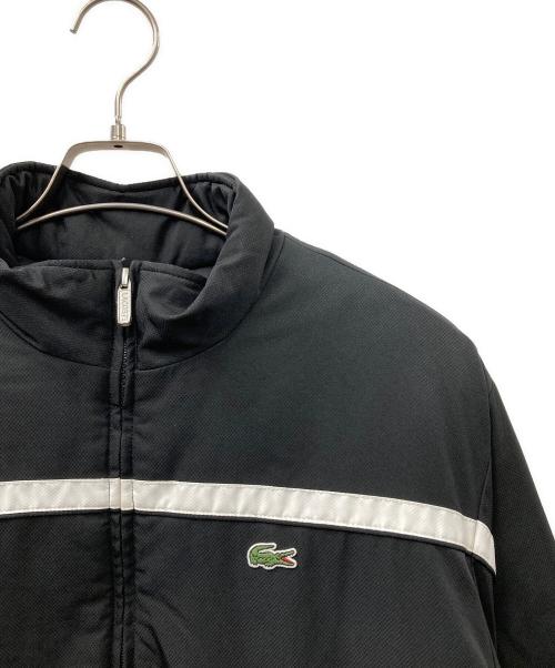 LACOSTE（ラコステ）LACOSTE (ラコステ) Supreme (シュプリーム) Puffy half zip pullover ブラック サイズ:Mの古着・服飾アイテム