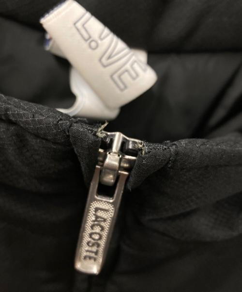 LACOSTE（ラコステ）LACOSTE (ラコステ) Supreme (シュプリーム) Puffy half zip pullover ブラック サイズ:Mの古着・服飾アイテム