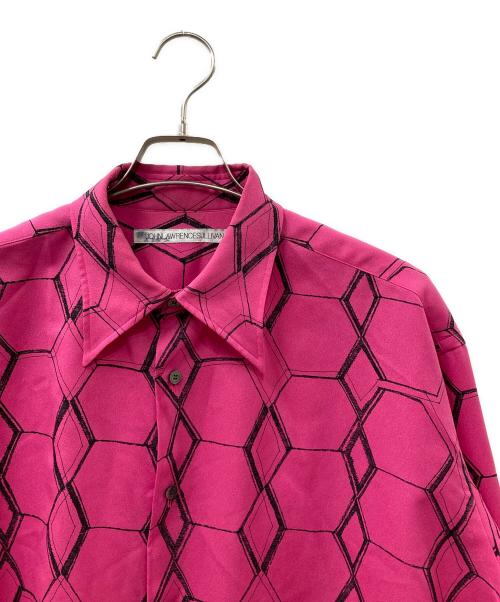 JOHN LAWRENCE SULLIVAN（ジョン ローレンス サリバン）JOHN LAWRENCE SULLIVAN (ジョン ローレンス サリバン) REGULAR COLLAR SHIRT ピンク サイズ:48の古着・服飾アイテム