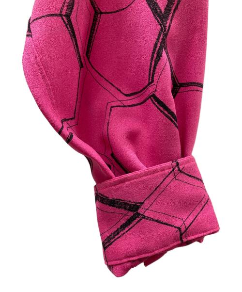 JOHN LAWRENCE SULLIVAN（ジョン ローレンス サリバン）JOHN LAWRENCE SULLIVAN (ジョン ローレンス サリバン) REGULAR COLLAR SHIRT ピンク サイズ:48の古着・服飾アイテム