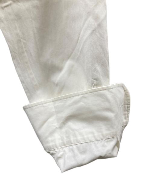 PRADA（プラダ）PRADA (プラダ) スタッズオープンカラーシャツ ホワイト サイズ:38の古着・服飾アイテム