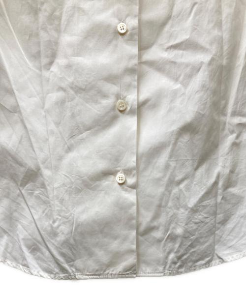 PRADA（プラダ）PRADA (プラダ) スタッズオープンカラーシャツ ホワイト サイズ:38の古着・服飾アイテム