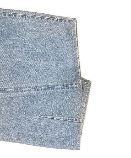 stein（シュタイン）stein (シュタイン) VINTAGE REPRODUCTION WIDE TUCK DENIM JEANS ブルー サイズ:XSの古着・服飾アイテム