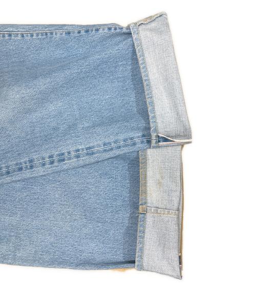 stein（シュタイン）stein (シュタイン) VINTAGE REPRODUCTION WIDE TUCK DENIM JEANS ブルー サイズ:XSの古着・服飾アイテム