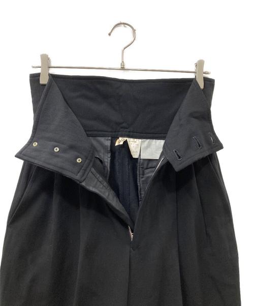 COMME des GARCONS（コムデギャルソン）COMME des GARCONS (コムデギャルソン) 80s ヴィンテージ ハイウエスト スラックス ブラック サイズ:Ｍの古着・服飾アイテム