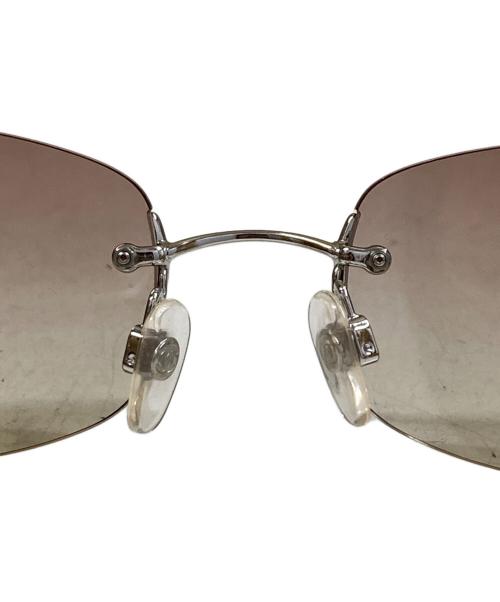 CHANEL（シャネル）CHANEL (シャネル) ピンクグラデーション リムレス サングラス ピンク サイズ:57□19-130の古着・服飾アイテム