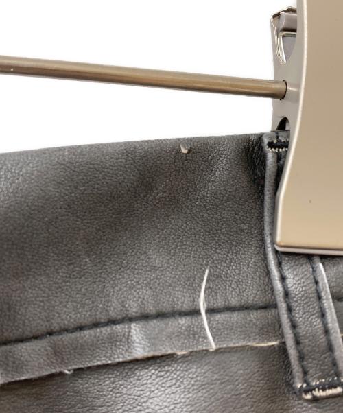 PERVERZE（パーバーズ）PERVERZE (パーバーズ) レザーハーフパンツ ブラック サイズ:Mの古着・服飾アイテム