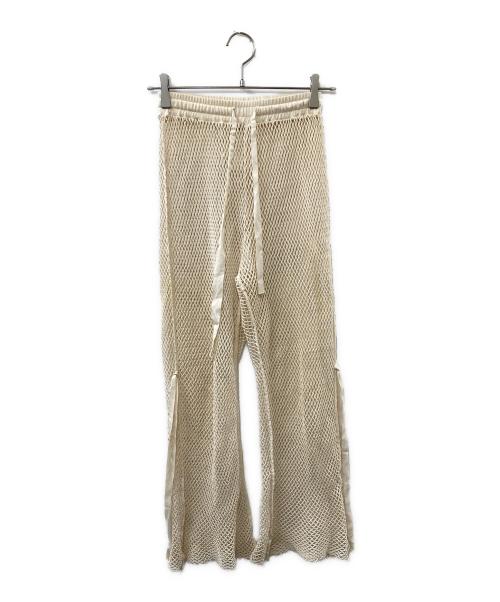 Midorikawa（ミドリカワ）Midorikawa (ミドリカワ) Mesh Pant ホワイト サイズ:Sの古着・服飾アイテム