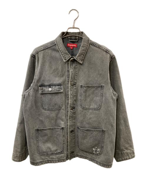 SUPREME（シュプリーム）Supreme (シュプリーム) 22SS Denim Chore Coat デニムジャケット ブラック サイズ:Mの古着・服飾アイテム