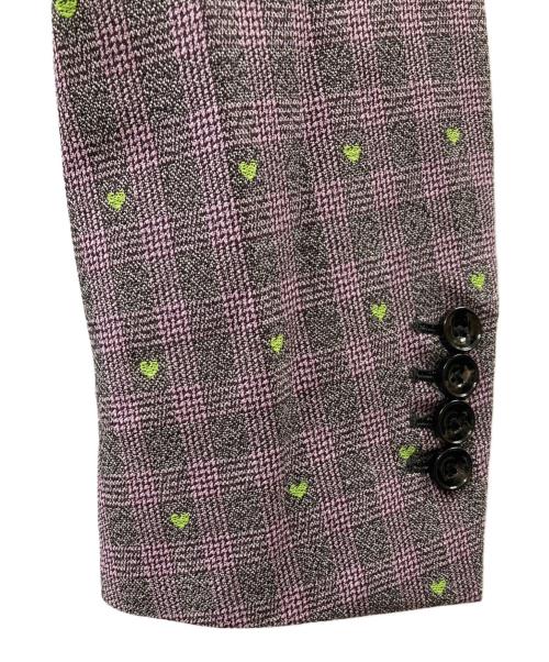 MAISON SPECIAL（メゾンスペシャル）MAISON SPECIAL (メゾンスペシャル) Dress-Fit Peaked Lapel Double Tailored Jacket テーラードジャケット パープル サイズ:1の古着・服飾アイテム