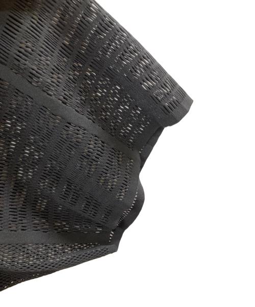 Y-3（ワイスリー）Y-3 (ワイスリー) U PTCW SS TEE Sports Short Sleeve 'Black' メッシュカットソー ブラック サイズ:XSの古着・服飾アイテム