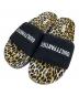 WACKO MARIA（ワコマリア）の古着「HAYN LEOPARD スライドサンダル」｜ブラック×イエロー
