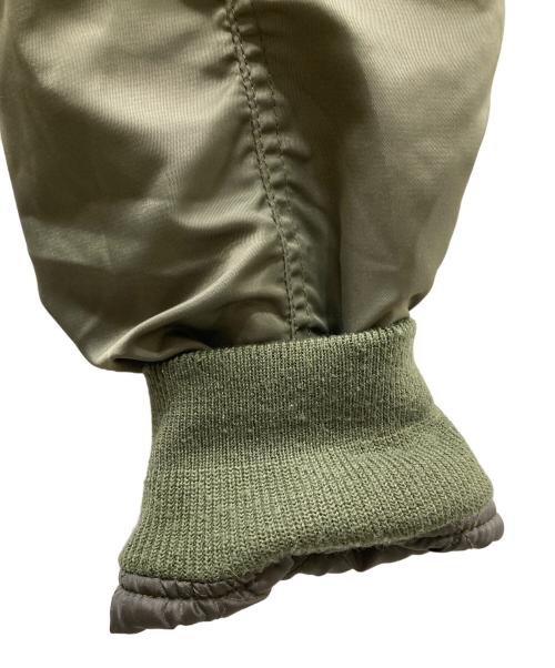 stussy（ステューシー）stussy (ステューシー) ボア付き MA-1 ロングジャケット グリーン サイズ:Mの古着・服飾アイテム