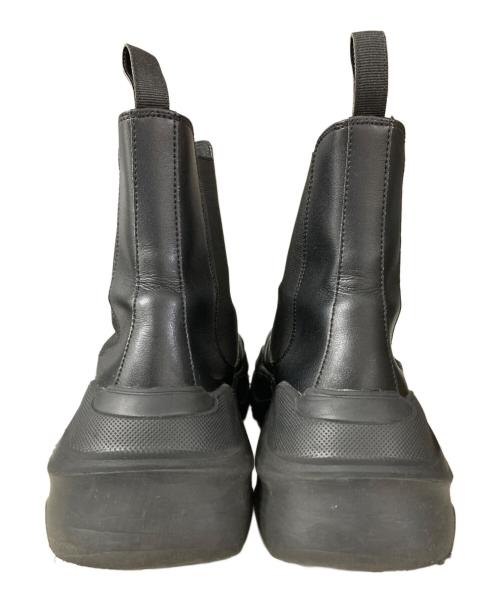 AKIKOAOKI（アキコアオキ）AKIKOAOKI (アキコアオキ) THREETREASURES サイドゴアブーツ ブラック サイズ:26.5㎝の古着・服飾アイテム