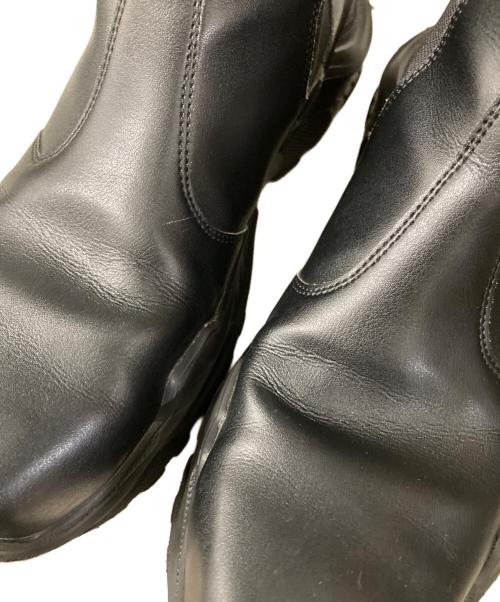 AKIKOAOKI（アキコアオキ）AKIKOAOKI (アキコアオキ) THREETREASURES サイドゴアブーツ ブラック サイズ:26.5㎝の古着・服飾アイテム